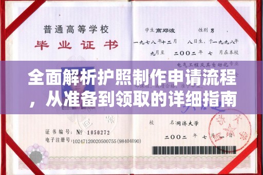 蛟河全面解析护照制作申请流程，从准备到领取的详细指南