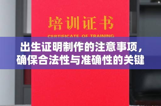 蛟河出生证明制作的注意事项，确保合法性与准确性的关键步骤